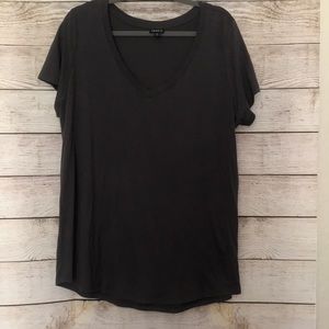 Torrid basic dark gray tee